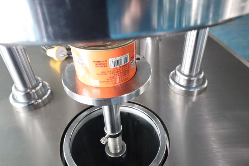 半自動易拉罐抽真空封罐機